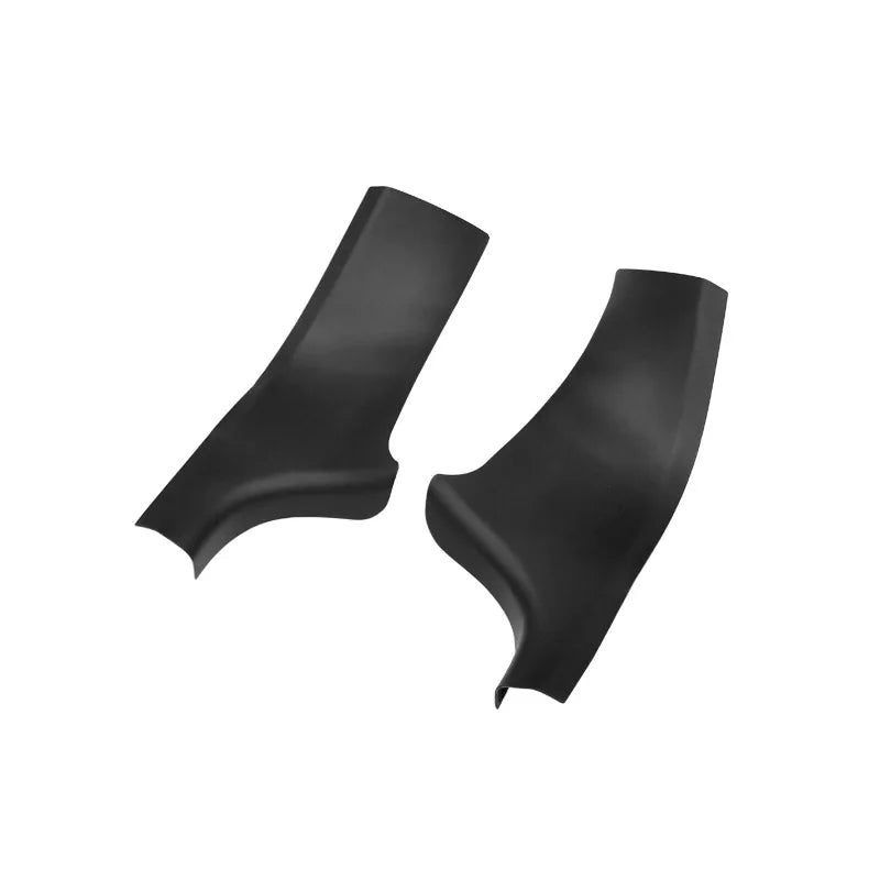 2pcs Rear Door Sill Guards For Tesla Model Y 2020 20212022 2023 2024 ABS Inner Protector Plate Cover Trim Welcome Pedal Kick Pad