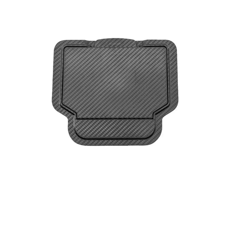 for Tesla Model Y Juniper 2025 Armrest Box Hidden Storage Organizer Box Carbon Fiber Pattern New Model 3 Highland Accessories