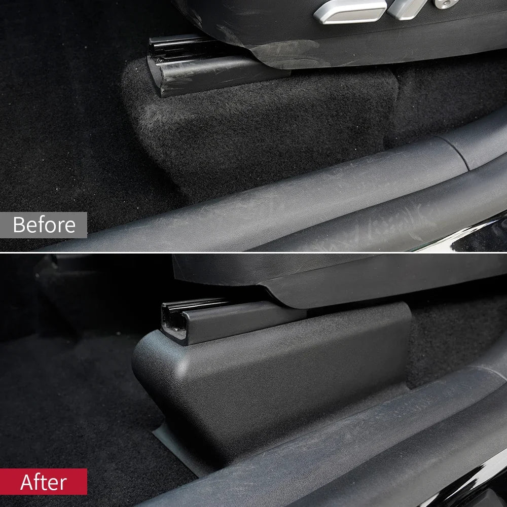 for Tesla y Seat Bottom Wheel Anti-kick Protection Suitable for Tesla Model Y Car Accessories 2020-2024 Interior Modification